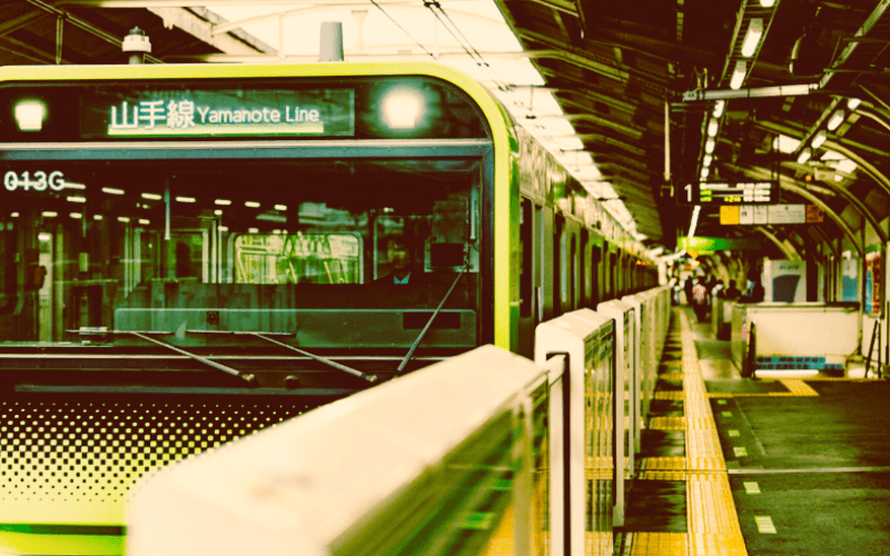 東京 山手線ホーム