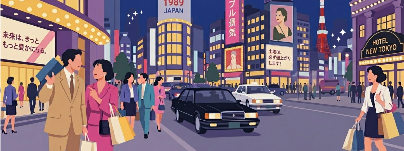 1980〜90年代:豊かさは完成したが、未来の約束が壊れた時代